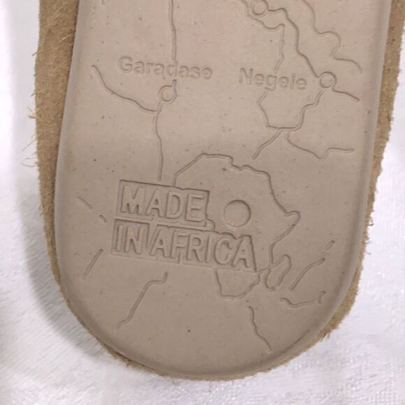 Oliberte Brown Nubuck Suede Slip On Ballet Flats - Picture 11 of 13